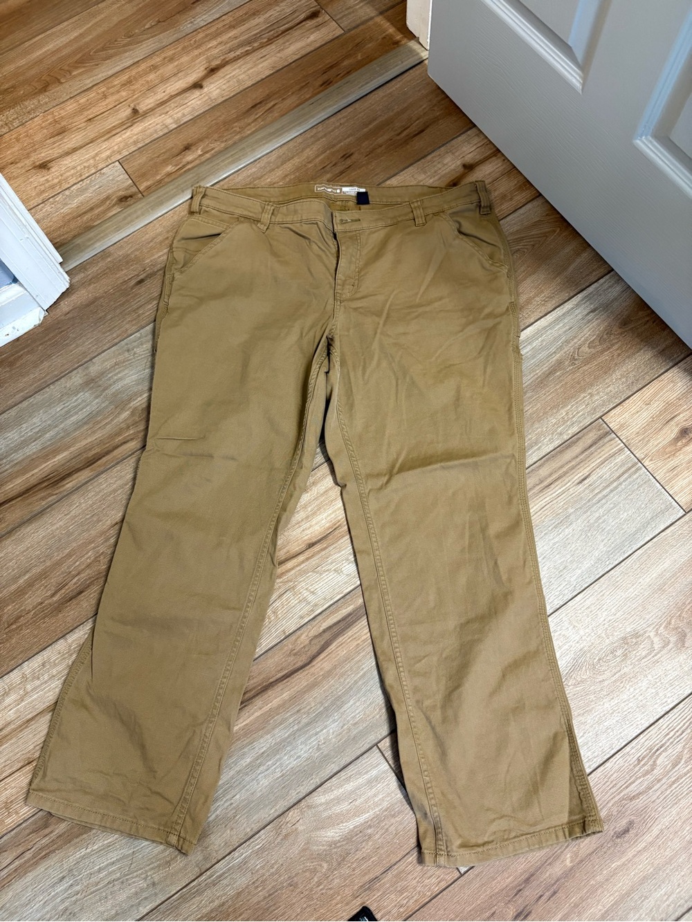 Carhartt Khaki/Tan Straight-Leg Chino Pants